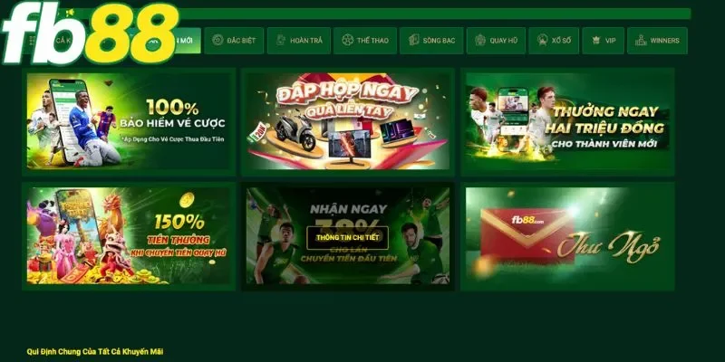 Khuyến mãi Fb88 cho tân thủ