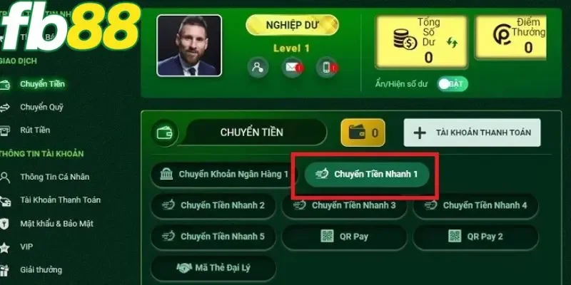 Quy trình giao dịch chi tiết trong cổng game